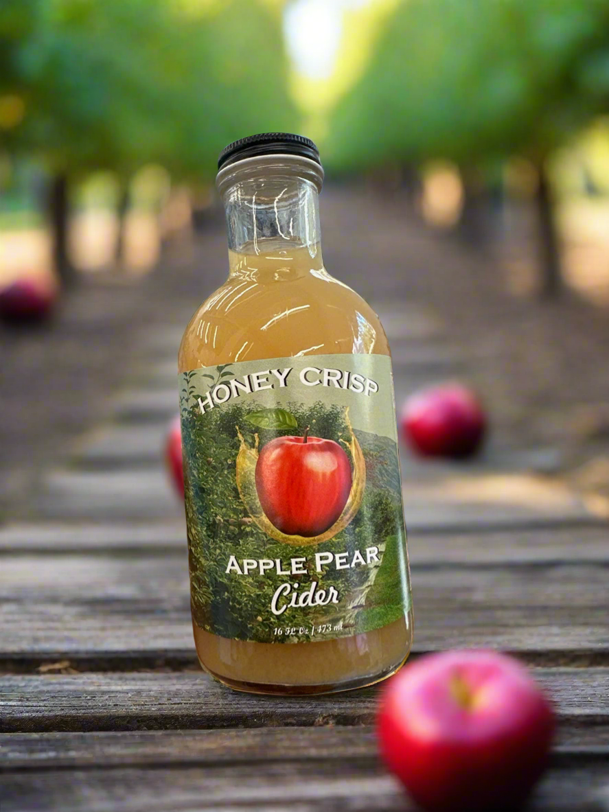 Honey Crisp Apple Pear Cider 16oz