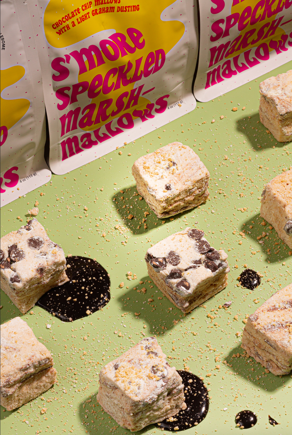 S'more Speckled Marshmallows - Organic / Wholesome / Snack
