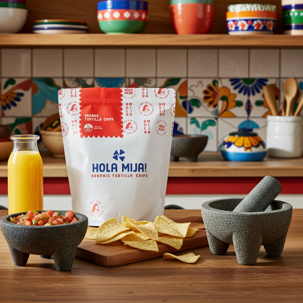 7oz Organic Beef Tallow Corn Tortilla Chips - Gluten-Free, Crunchy Snack with Celtic Sea Salt, 7oz