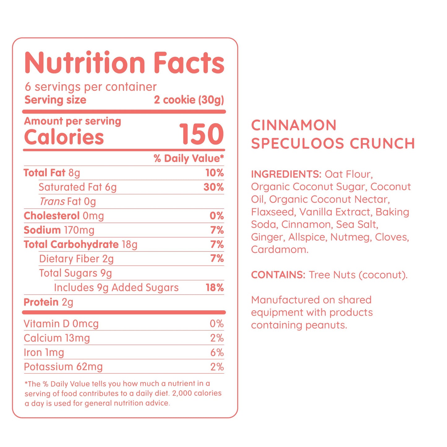 Crispy Cinnamon Crunch Cookies - 6.3 oz box