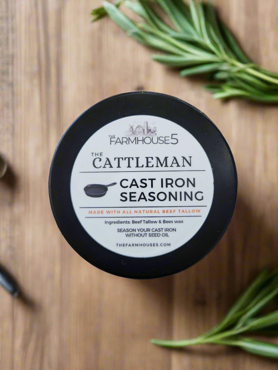 Tallow Cast Iron Seasoning