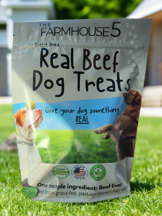 REAL BEEF Dog Treats - Liver Bits