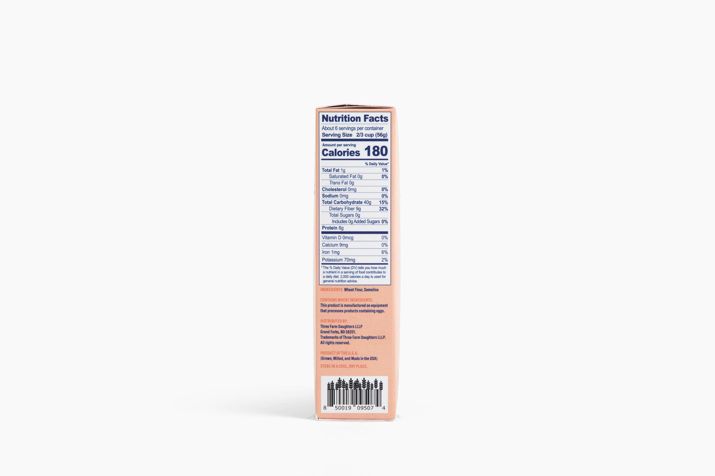 HIGH FIBER CAVATAPPI