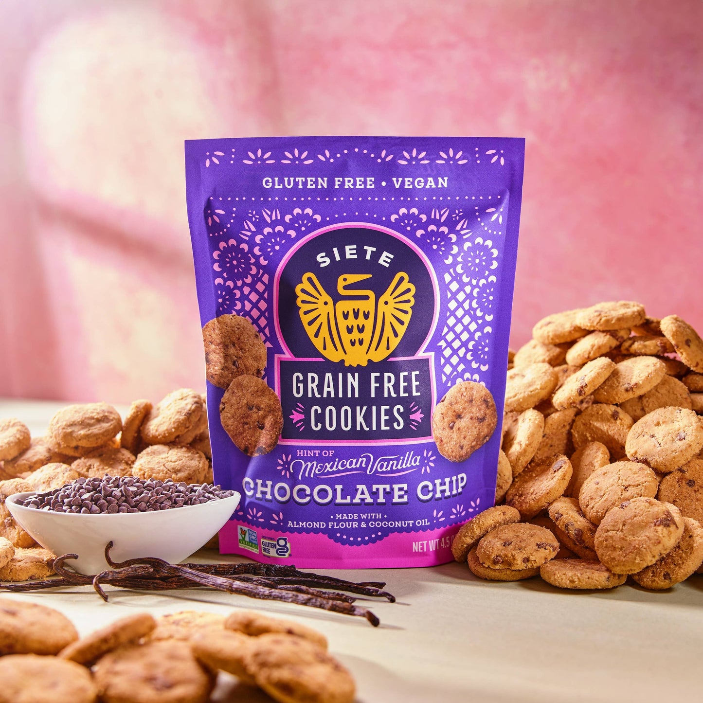 Siete- Vanilla Chocolate Chip cookies
