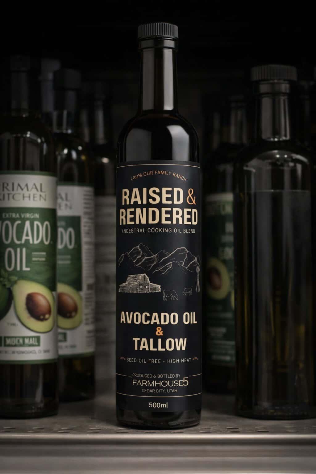 Avocado/Tallow Cooking Oil Blend