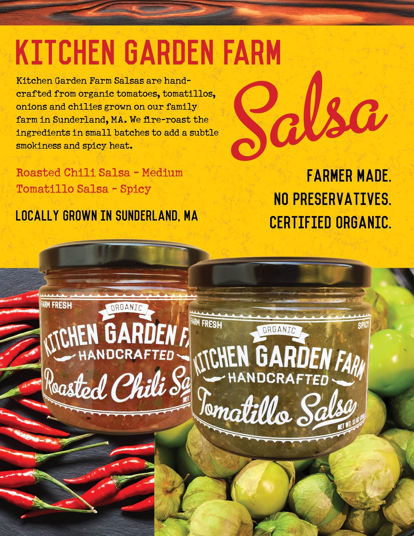 Kitchen Garden Organic Salsases
