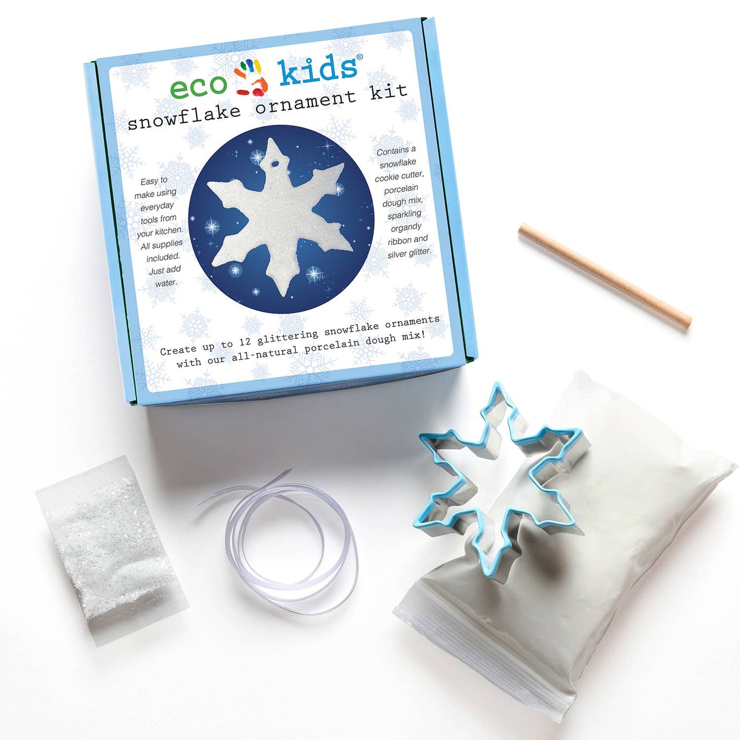 Snowflake Ornament Kit - DIY Christmas Craft