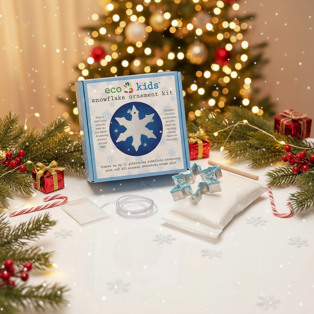 Snowflake Ornament Kit - DIY Christmas Craft