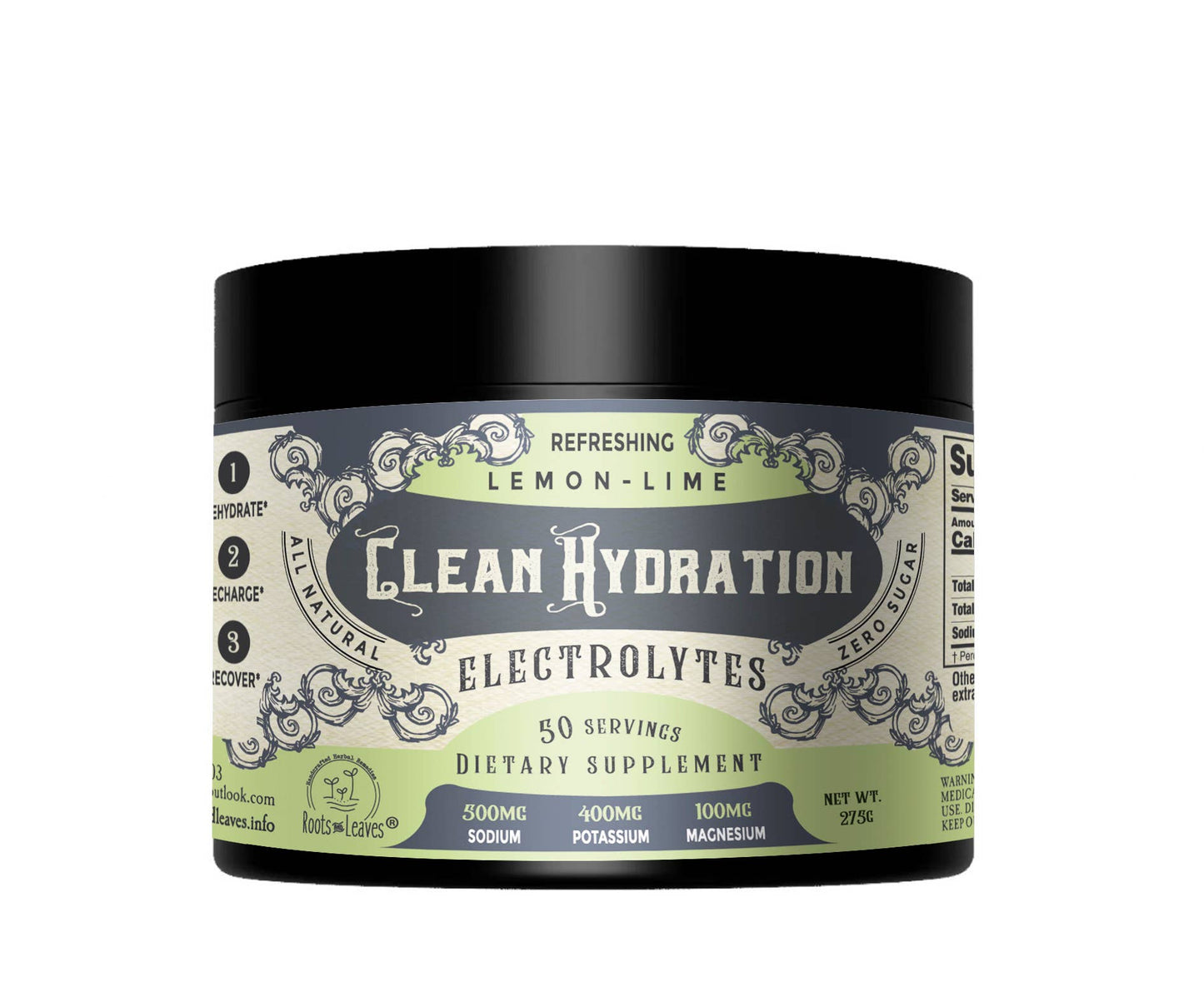 Clean Hydration Electrolytes - Lemon Lime