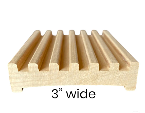 Alder Wood Soap Dish