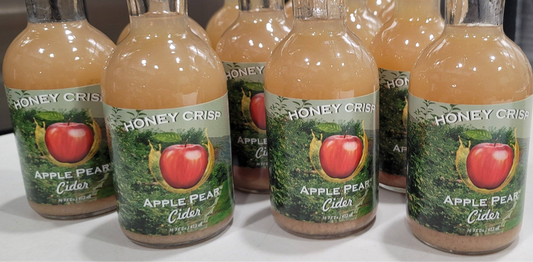 Honey Crisp Apple Pear Cider 16oz