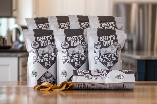 Beef Tallow Potato Chips - Salt N' Pepper