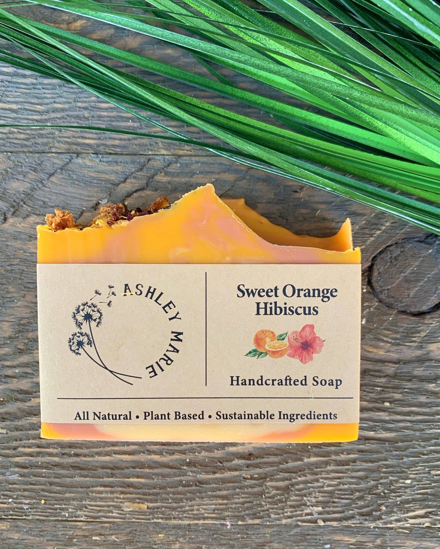 Sweet Orange Hibiscus Bar Soap