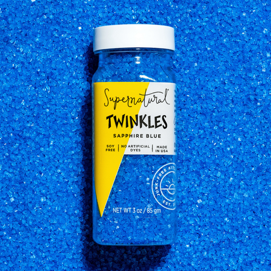 Twinkles Sanding Sugar: Sapphire Blue