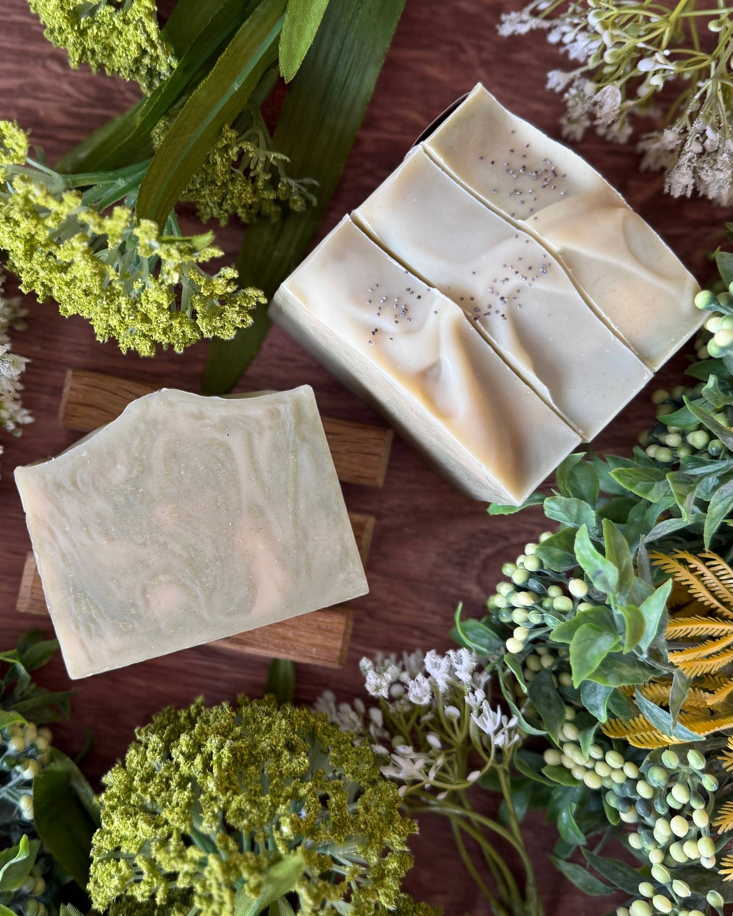 Lemongrass Patchouli Bar Soap | Refreshing Handmade Artisan