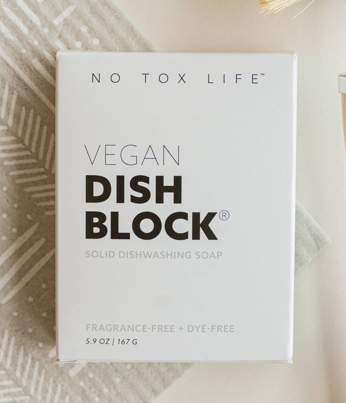 DISH BLOCK® solid dish soap  6 oz | 170 g - No Tox Life