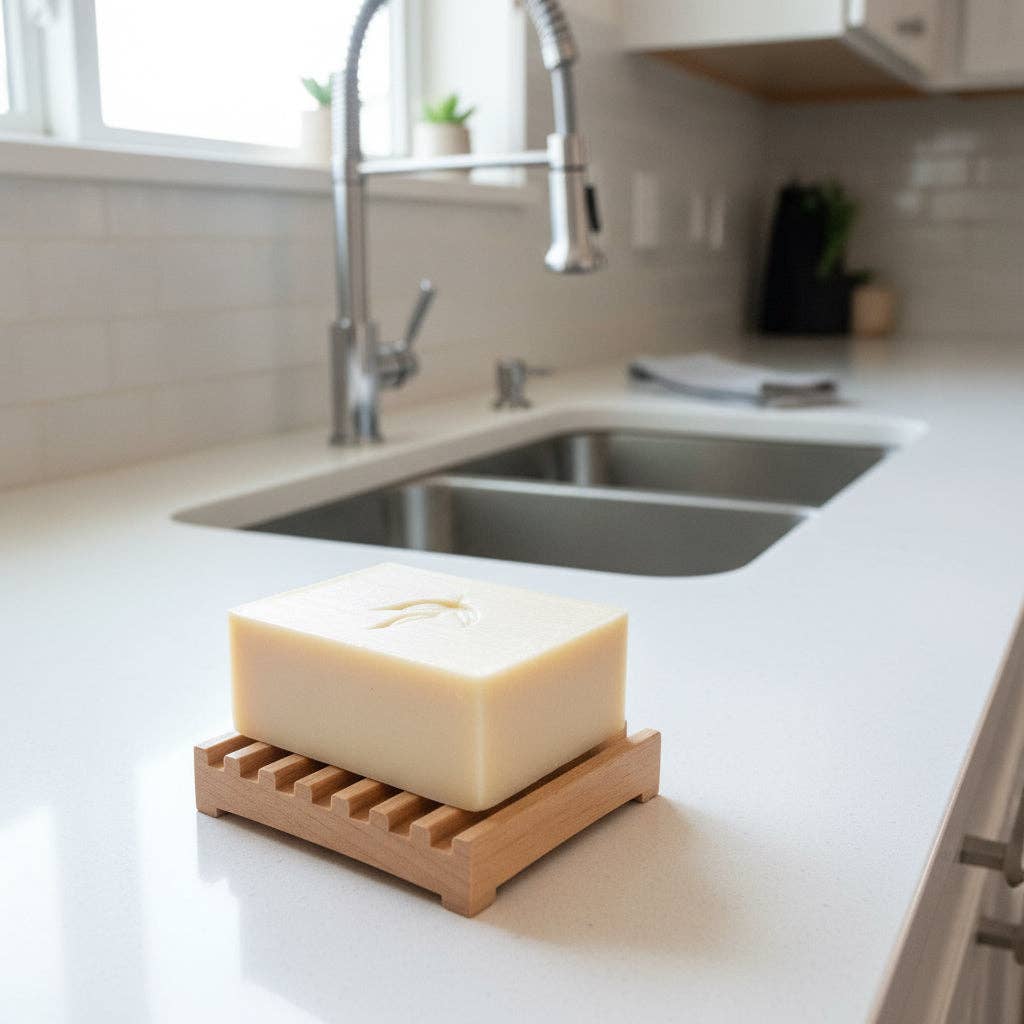 Alder Wood Soap Dish