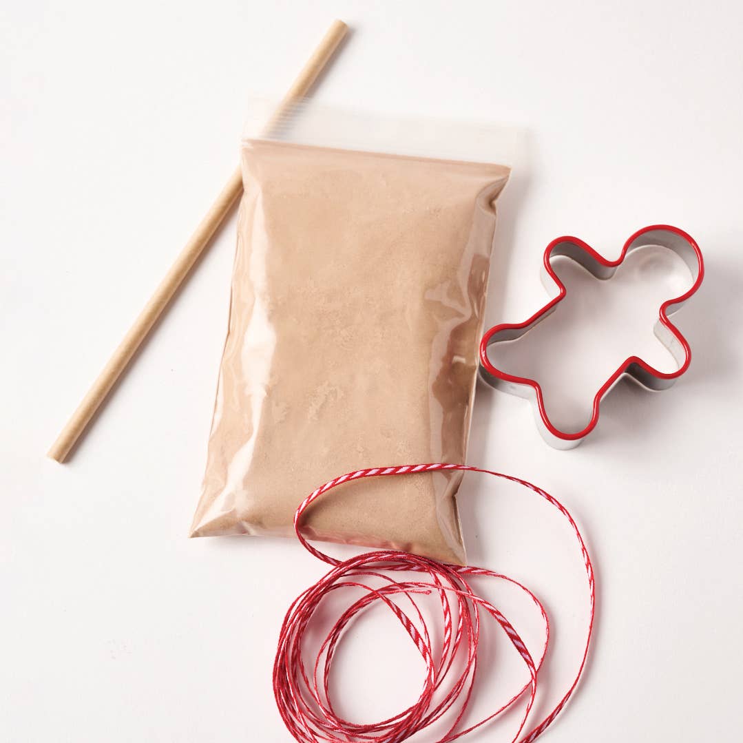 Gingerbread Ornament Kit - DIY Christmas Craft