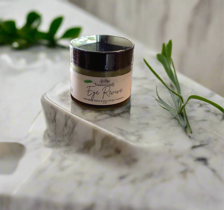 Eye Revive- Tallow & Emu Oil Eye Treatment Balm