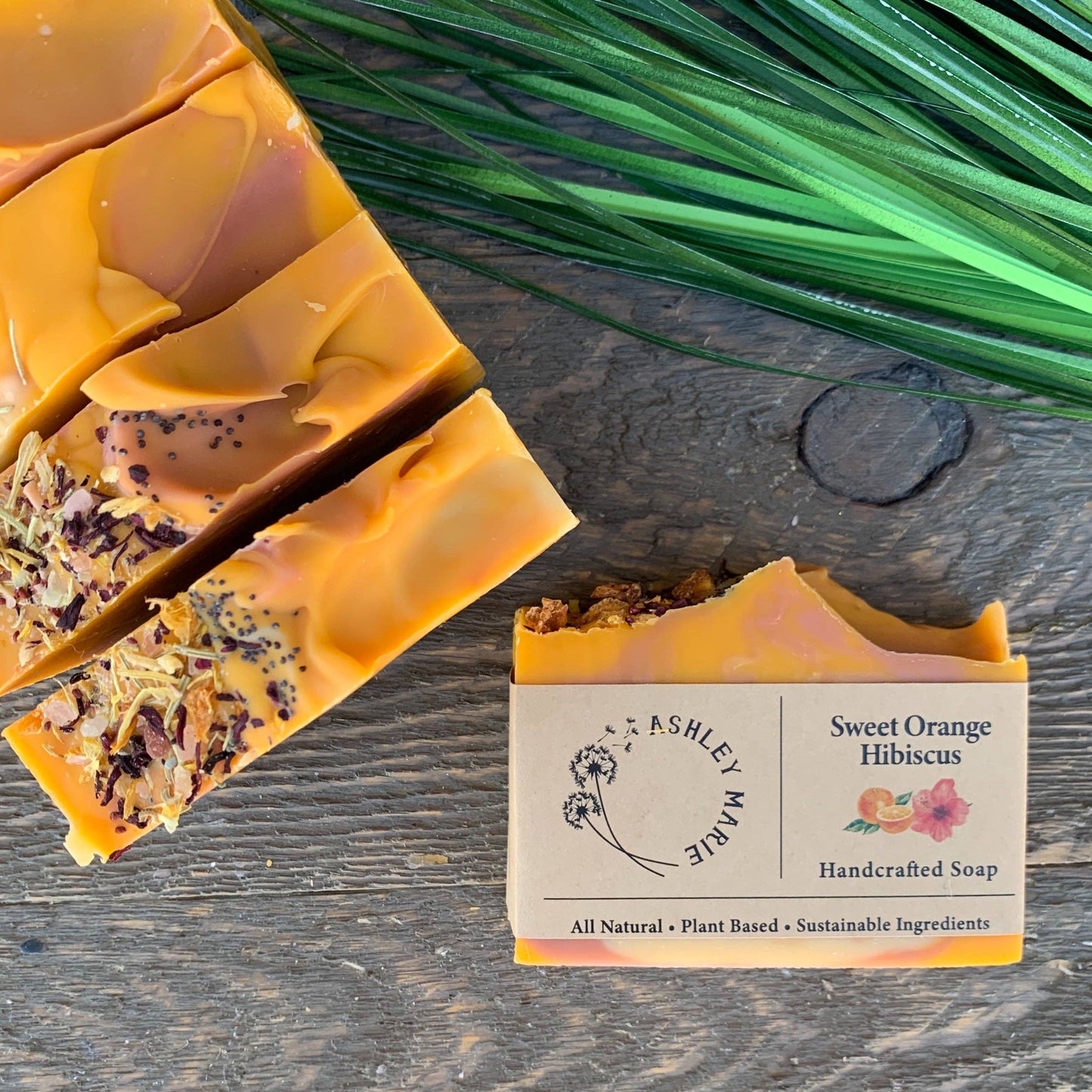 Sweet Orange Hibiscus Bar Soap