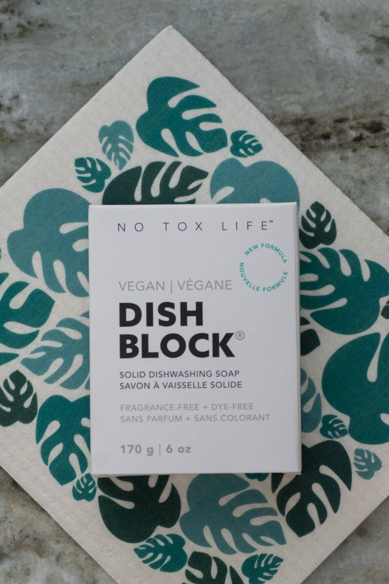 DISH BLOCK® solid dish soap  6 oz | 170 g - No Tox Life