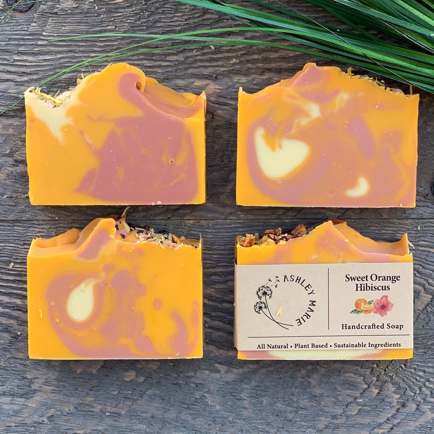 Sweet Orange Hibiscus Bar Soap