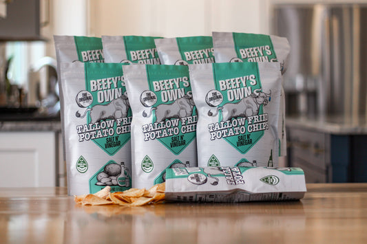 Beef Tallow Potato Chips - Salt N' Vinegar