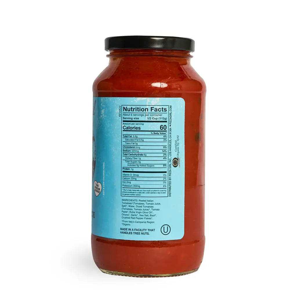 ORGANIC SPICY MARINARA SAUCE