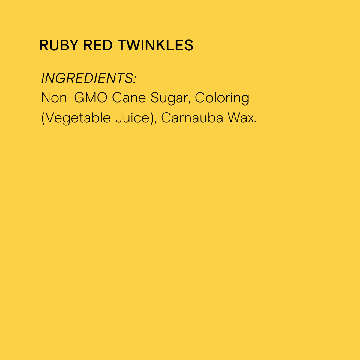 Twinkles Sanding Sugar: Ruby Red