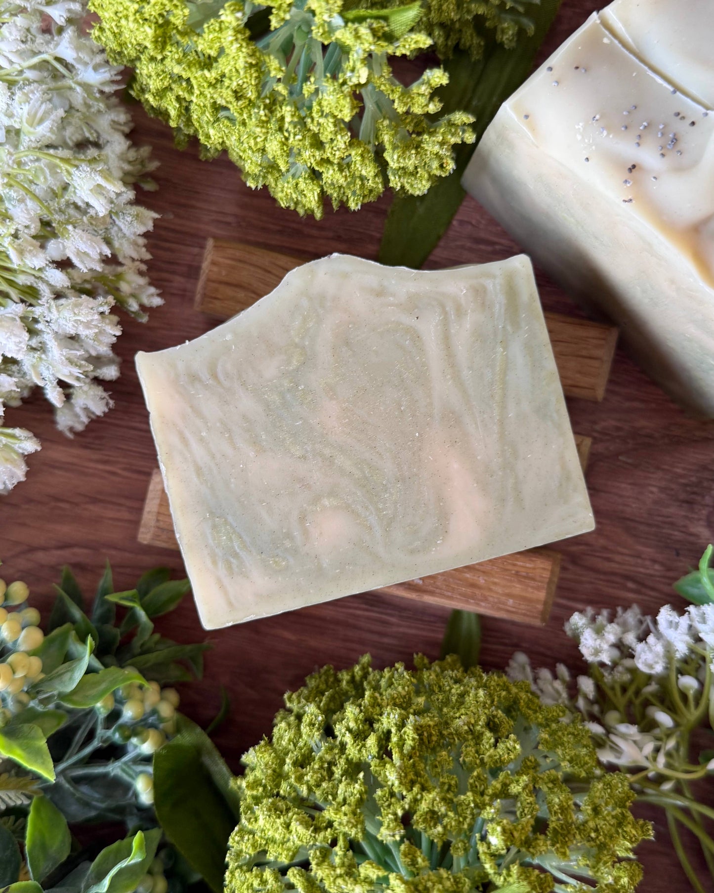 Lemongrass Patchouli Bar Soap | Refreshing Handmade Artisan