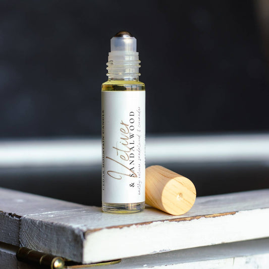 Vetiver & Sandalwood Roll-On Perfume Oil