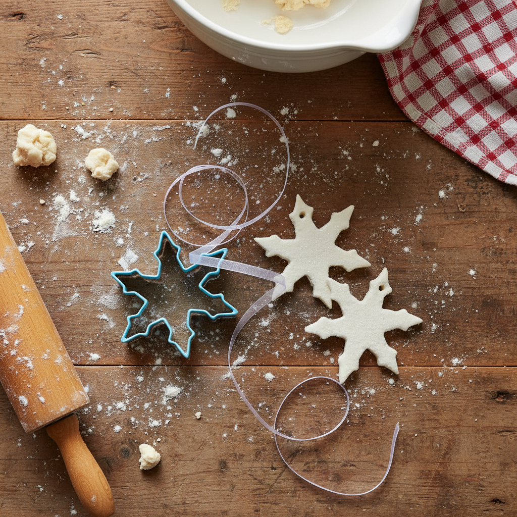 Snowflake Ornament Kit - DIY Christmas Craft