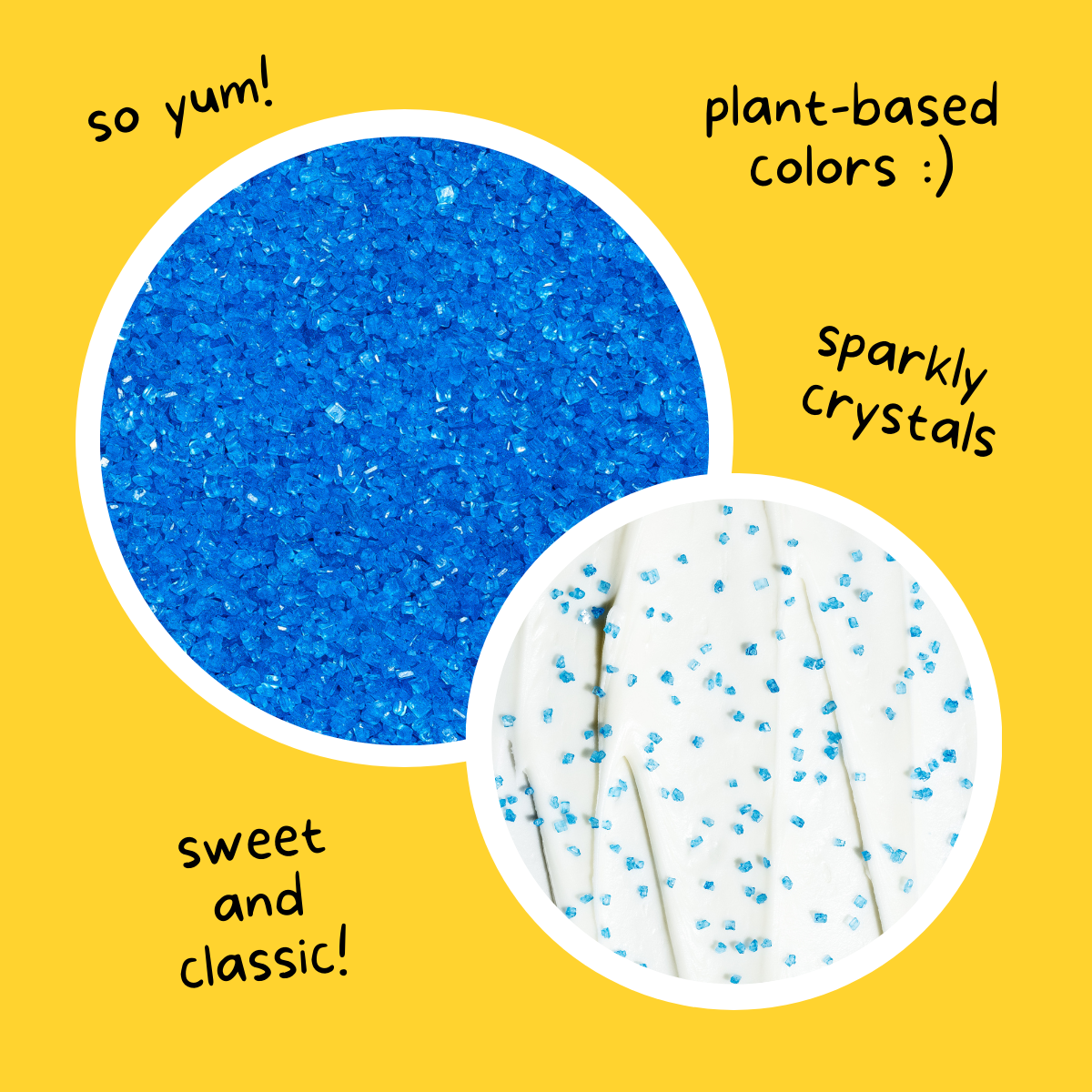 Twinkles Sanding Sugar: Sapphire Blue