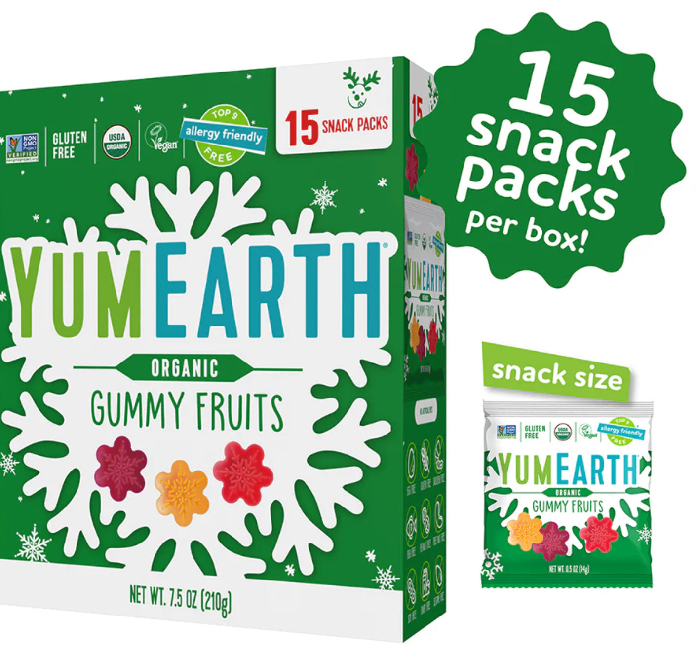 Yum earth Gummy Fruit Snacks