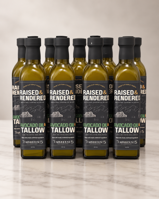 Raised & Rendered - Organic Avocado Oil & Tallow Cooking Blend