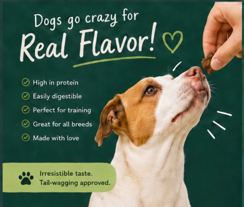 REAL BEEF Organic Dog Treats