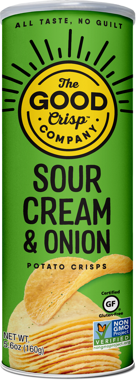 Sour Cream & Onion Chips - TALL Can