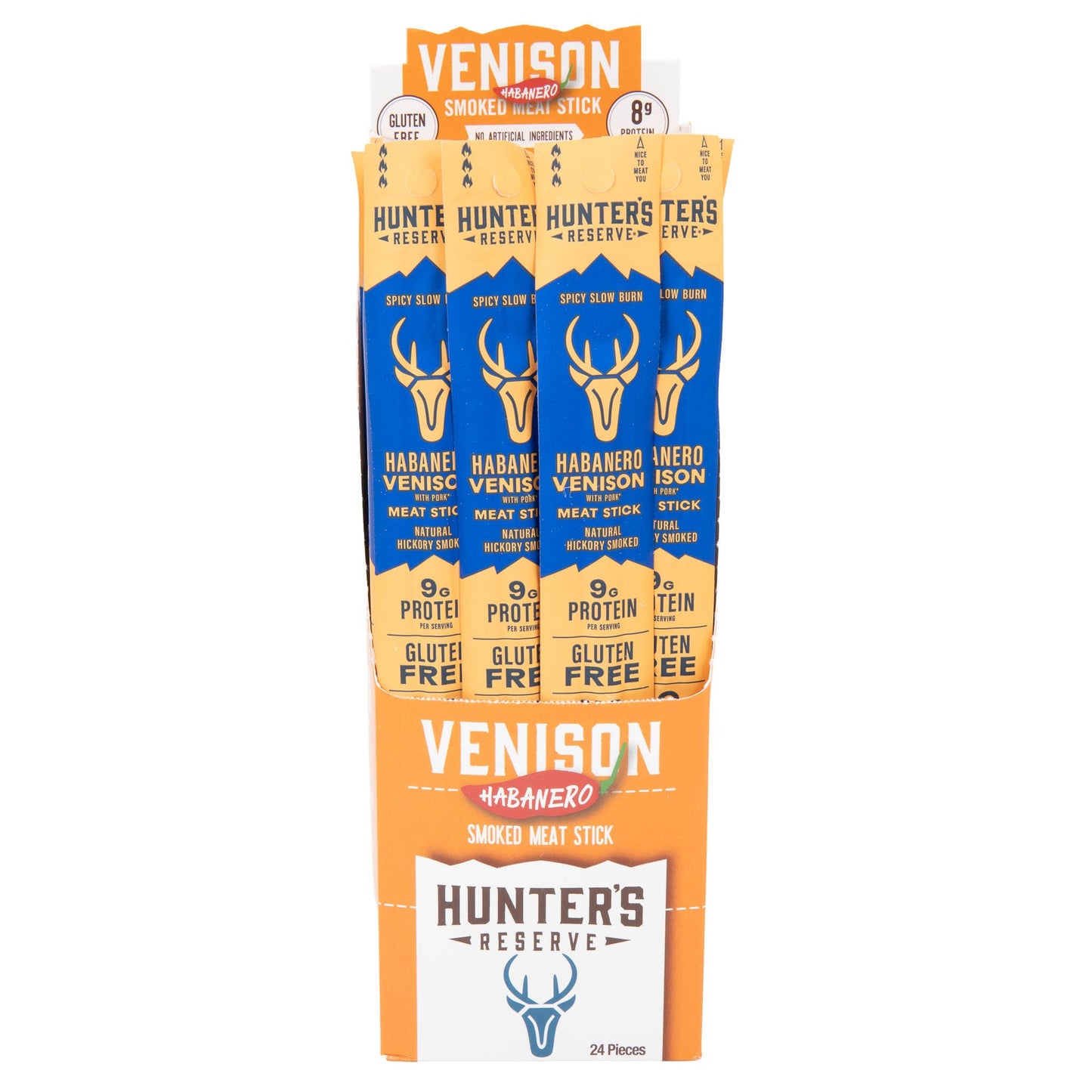 Venison Habanero Meat Sticks -