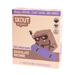 Skout Organic Chocolate Brownie Kids Snack Bar | Plant-Based
