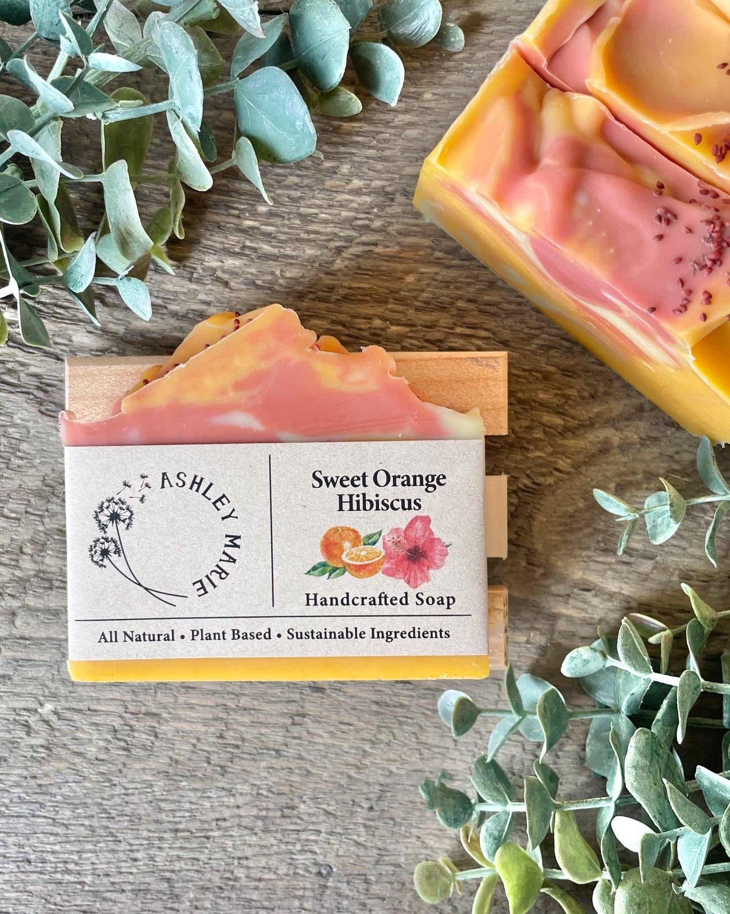 Sweet Orange Hibiscus Bar Soap