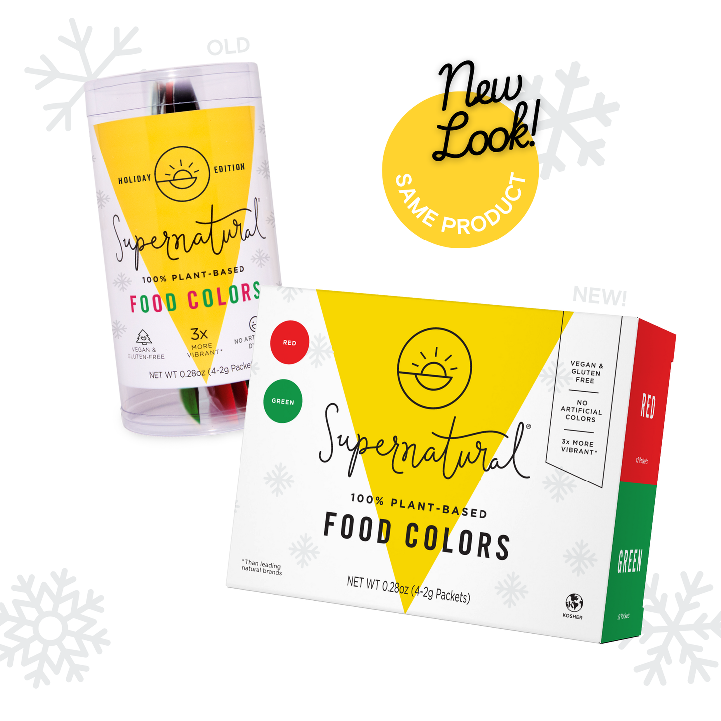 Plant-Based Food Colors - Holiday Colors