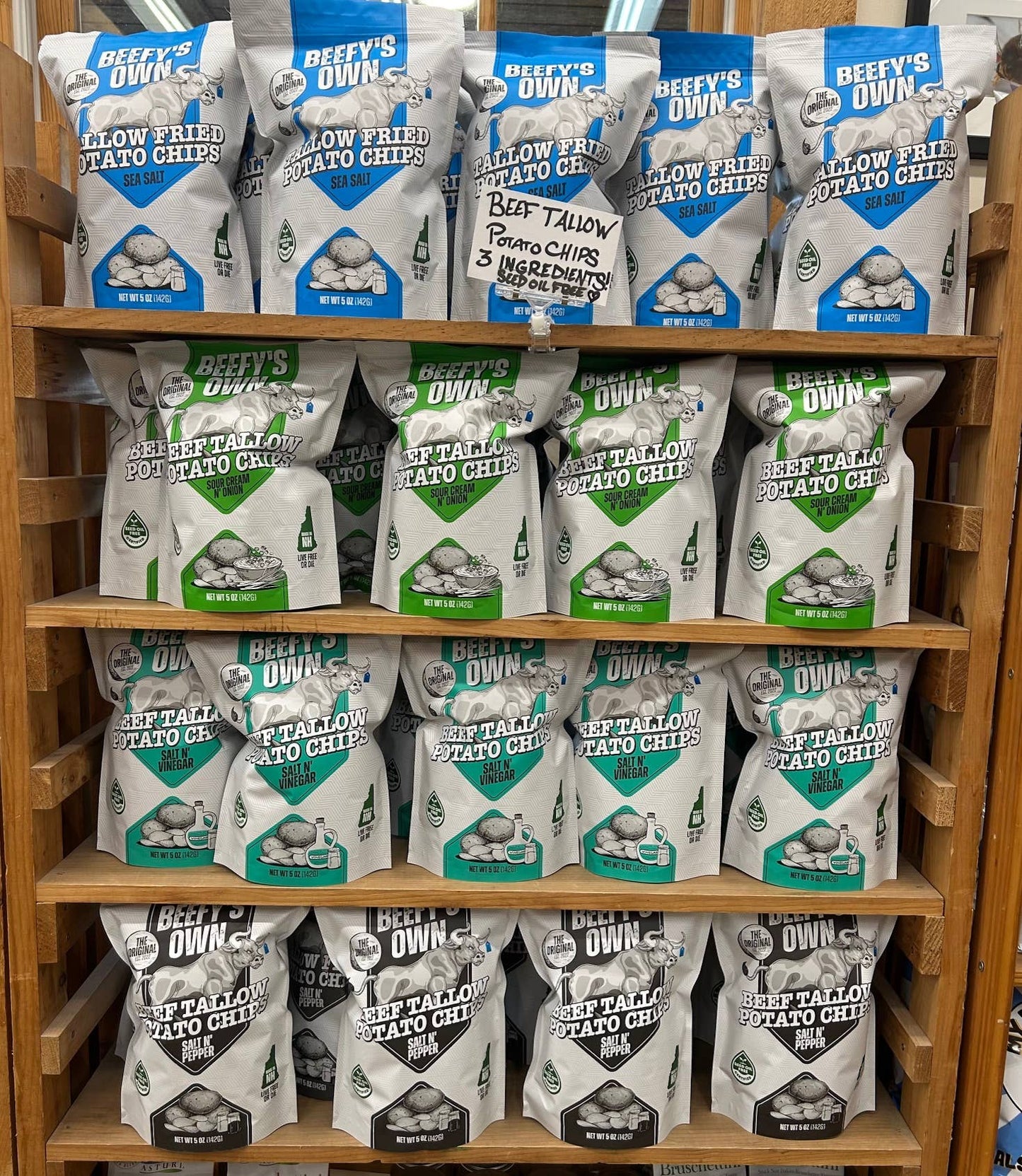 Beef Tallow Potato Chips - Salt N' Pepper