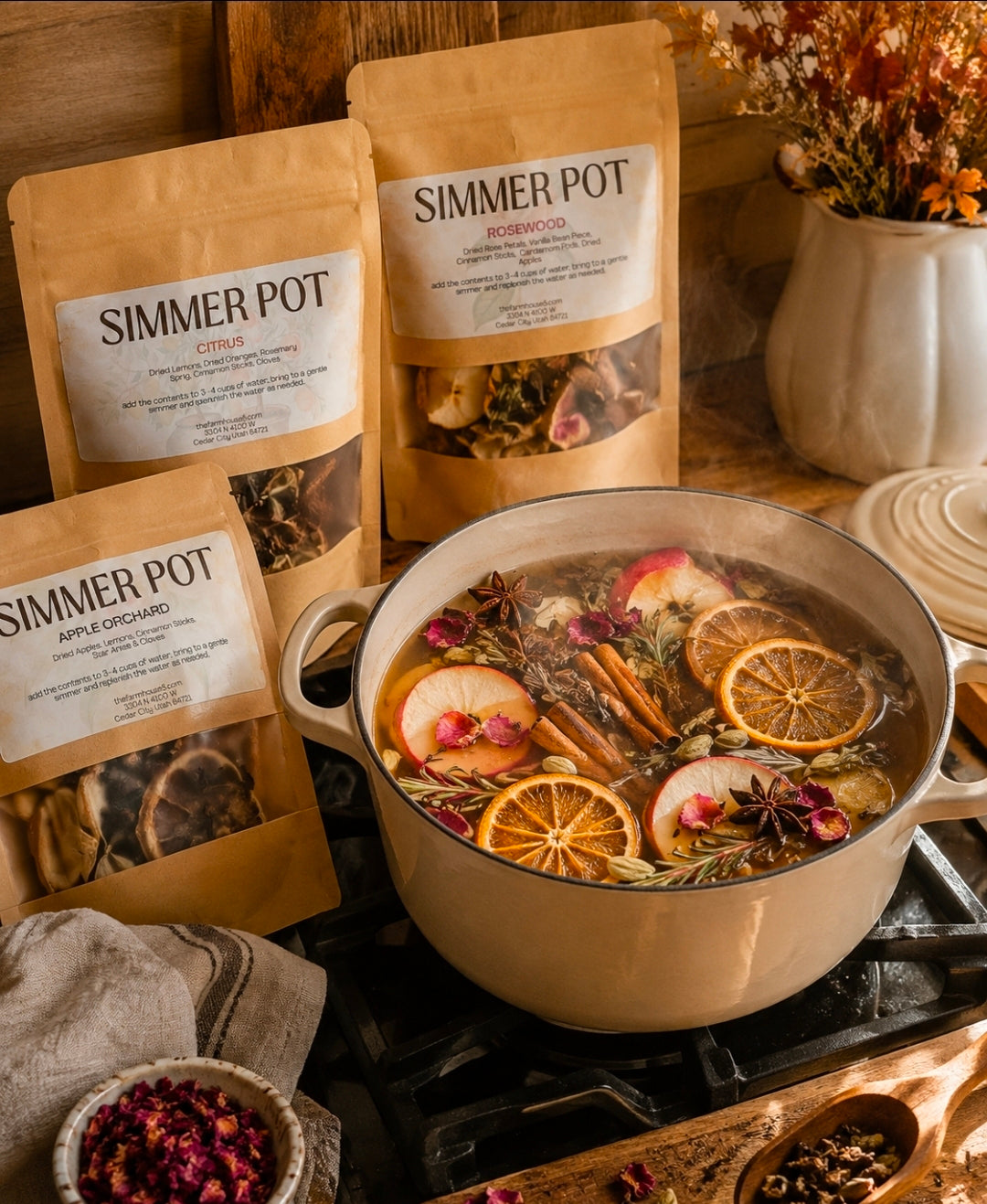 Simmer Pot Packs