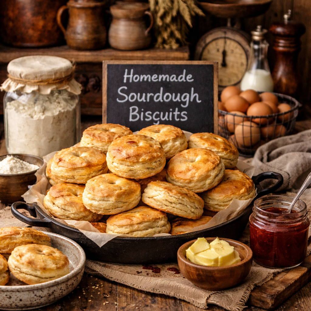 Sourdough - Organic Biscuits