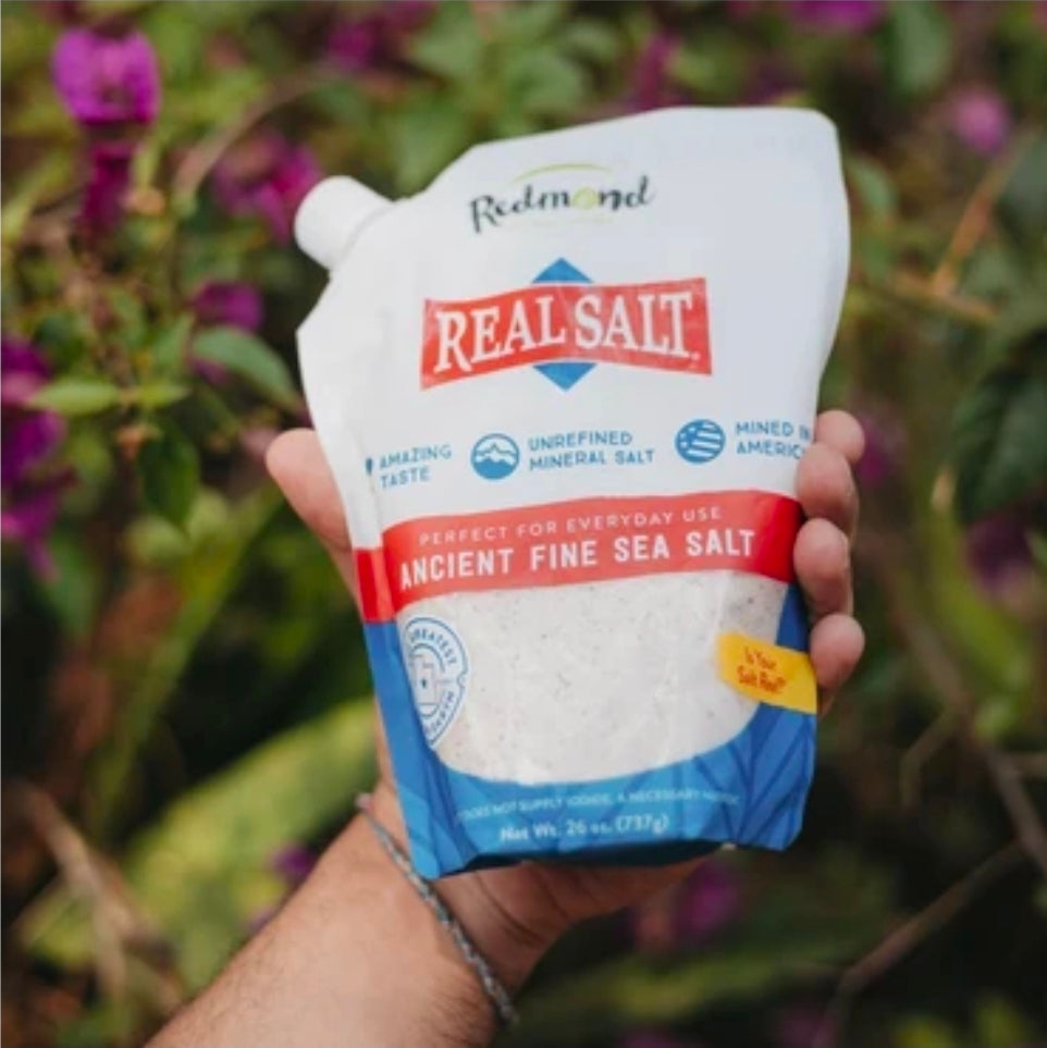 Redmond's Fine Sea Salt - 26oz Pouch
