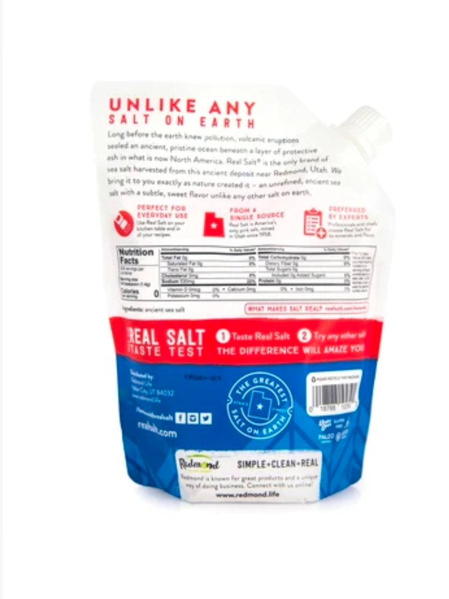 Redmond's Fine Sea Salt - 26oz Pouch