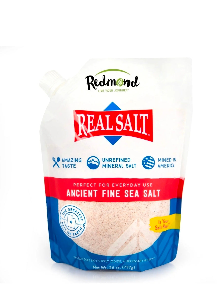 Redmond's Fine Sea Salt - 26oz Pouch