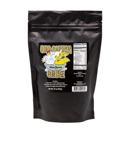 Bird Baptism Poultry Brine