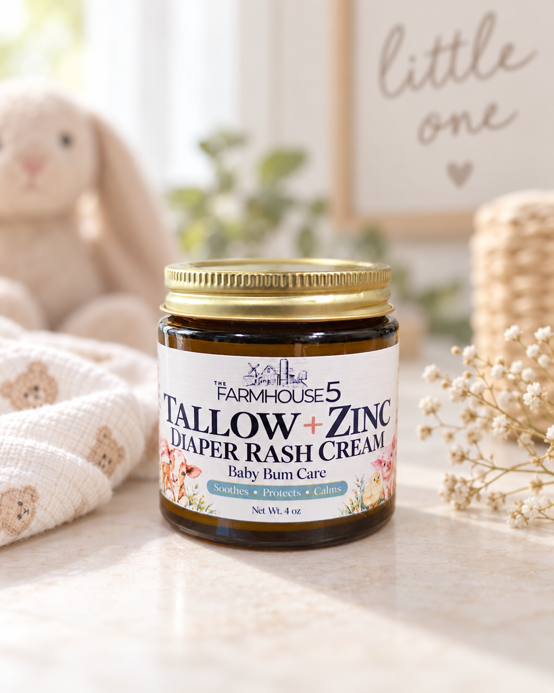 Tallow+Zinc Baby Bum Cream