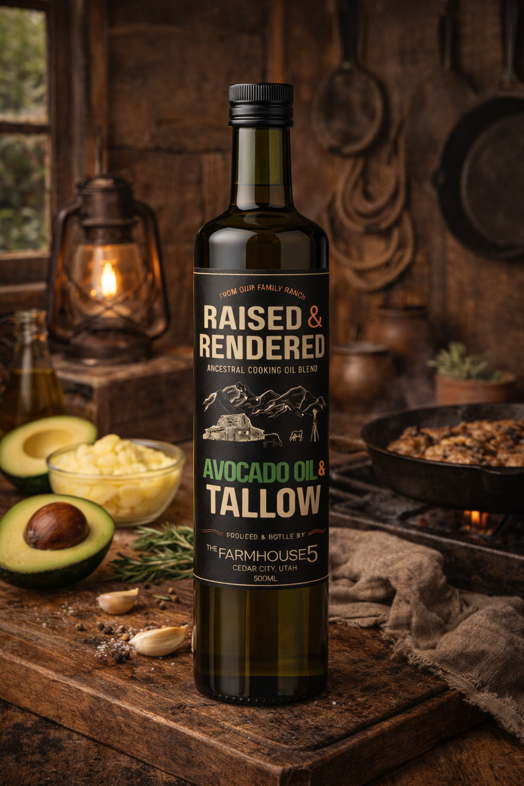 Avocado/Tallow Cooking Oil Blend